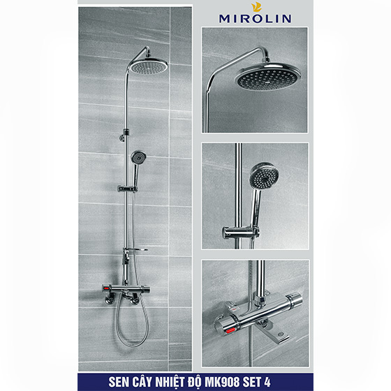 Sen cây tắm nóng lạnh Mirolin MK 6699-Set 4N - Image 3