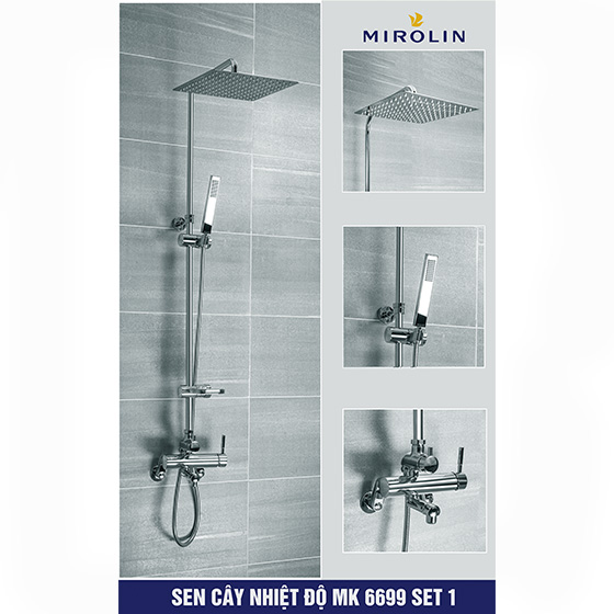 Sen cây tắm nóng lạnh Mirolin MK 6699-Set 4N - Image 4
