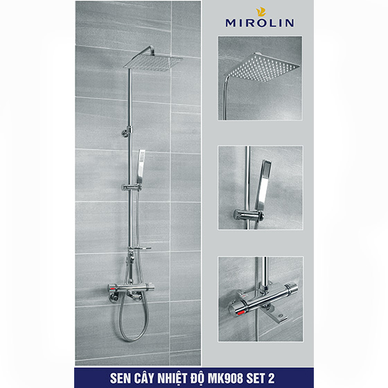 Sen cây tắm nóng lạnh Mirolin MK6688 SET 4 N - Image 5