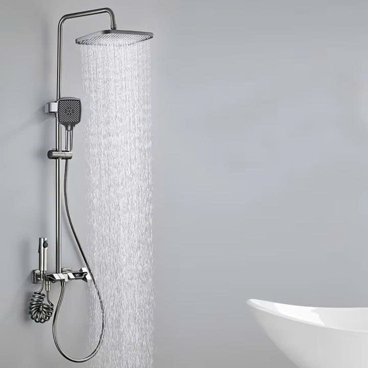 Sen cây tắm nóng lạnh nhiệt độ có đèn Led HM-8998 - Image 5