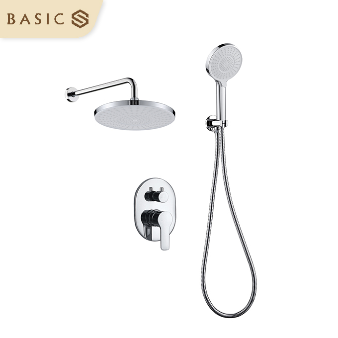 Sen cây tắm nóng lạnh thân tròn Basic BW-88328 - Image 3