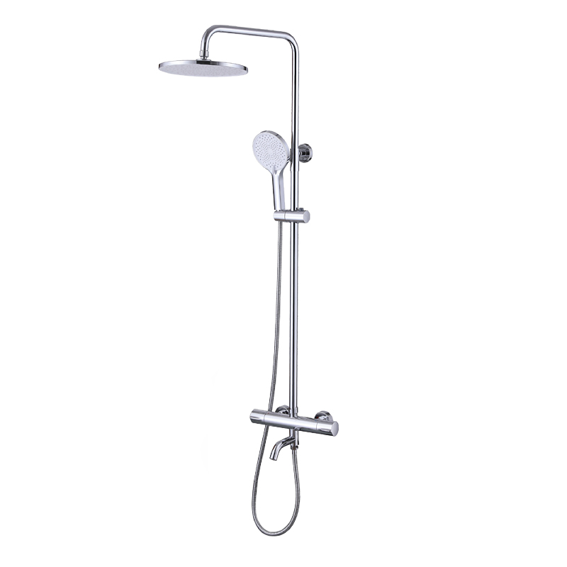 Sen cây tắm nóng lạnh thân tròn màu đen Basic BW-88328B - Image 6