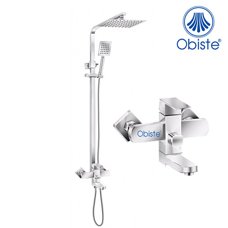 Sen cây tắm nóng lạnh vuông Obiste OB9001V - Image 6
