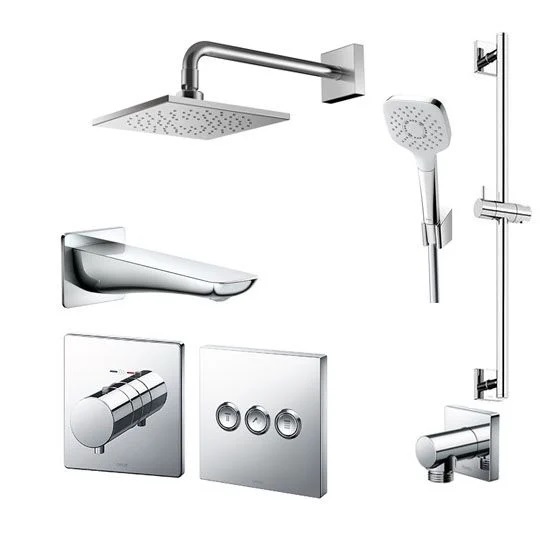 Sen tắm âm tường 3 đường nước TOTO TBG01304B-TBV01102B-TBW01010A-DBX113CA-TBG01001B - Image 5