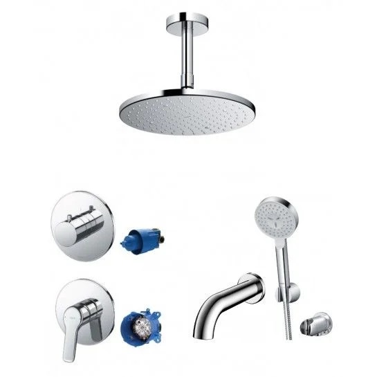 Sen tắm âm tường 3 đường nước TOTO TBG02303BA-TBV02104B-TBW08002A-TBW02005A-TBG10001B - Image 5