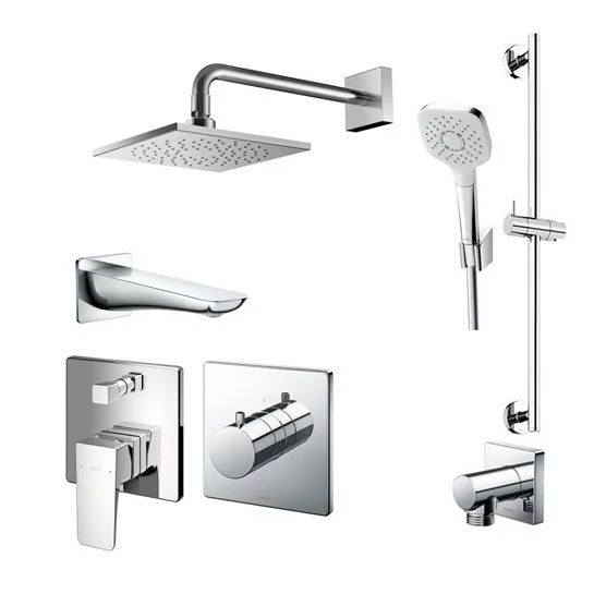 Sen tắm âm tường 3 đường nước TOTO TBG02304B-TBV01104B-TBW02005A-DBX114CAMR-TBG02001B - Image 5