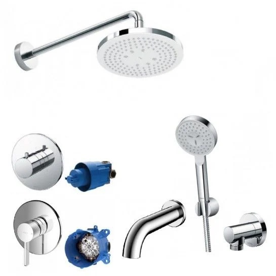 Sen tắm âm tường 3 đường nước TOTO TBG11303VA-TBV01104B-TBW01003A-TBW07008A-TBG11001B
