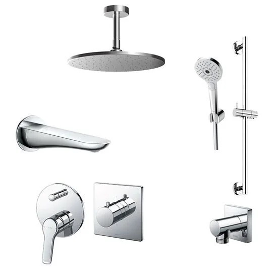 Sen tắm âm tường 3 đường nước TOTO TBV01406B-TBV01102B-TBW01004A-TBW01010A-TBW01016B - Image 4