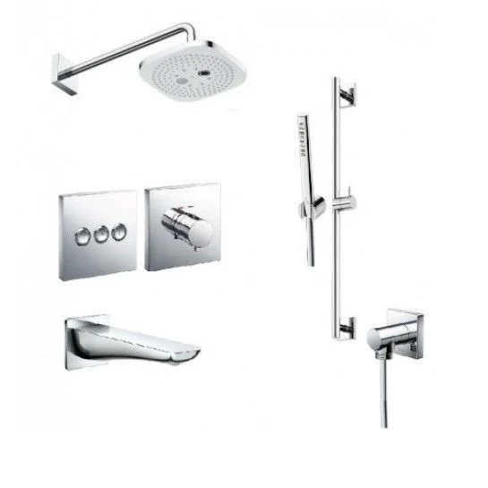 Sen tắm âm tường 3 đường nước TOTO TBV02402B-TBV02105B-TBG02001B-TBW02004A-TBW02017A