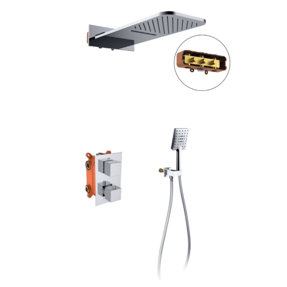 Sen tắm âm tường nóng lạnh bát gắn tường Paul Schmitt PA601W - Image 4