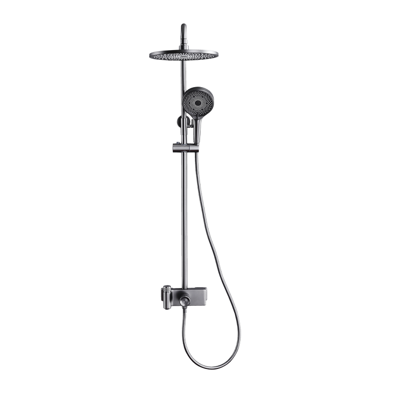 Sen tắm âm tường nóng lạnh màu vàng Basic BW-85259BG - Image 3