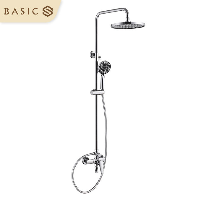 Sen tắm âm tường nóng lạnh màu vàng Basic BW-85259BG - Image 5