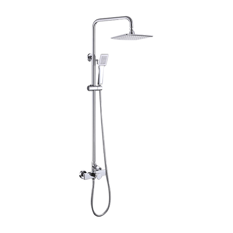 Sen tắm âm tường nóng lạnh màu vàng Basic BW-85259BG - Image 6