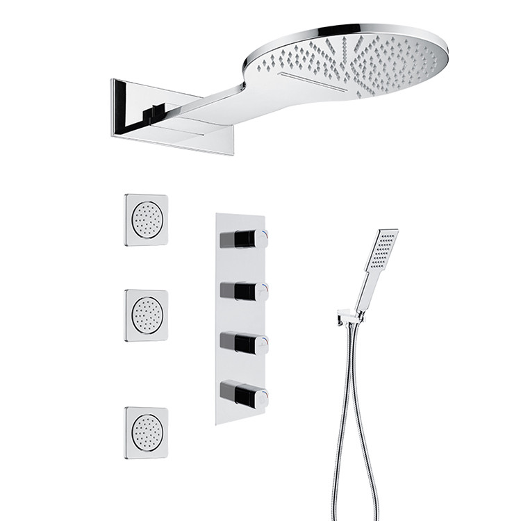 Sen tắm âm tường nóng lạnh nhiệt độ Miken HI1513700 (Bát trần 710x430mm-Phone Điều Khiển nhạc) - Image 5