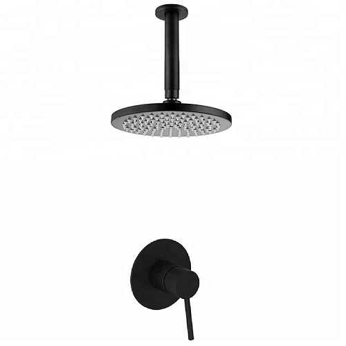 Sen tắm lắp âm tường mạ màu vàng, đen, crom, ghi, vàng hồng, trắng Miken MK-SM0073G - Image 3