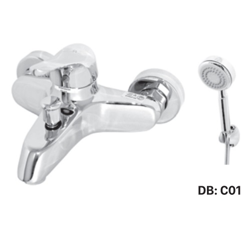 Sen tắm liền chậu 2 chân nóng lạnh Bancoot SLC 1003 - Image 3