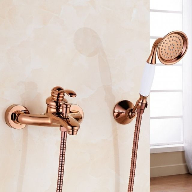Sen tắm mạ màu vàng hồng Rose gold Miken MK-SET105 RG - Image 4
