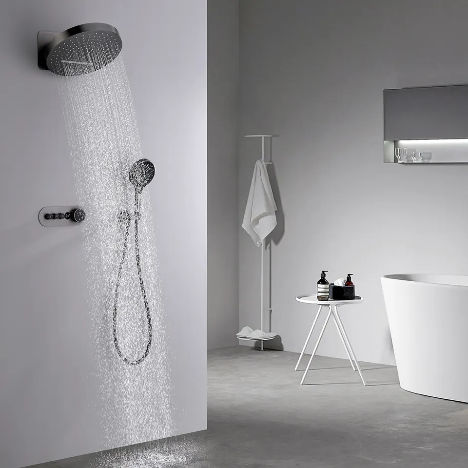 Sen tắm nhiệt độ âm tường Miken HI1512203W (Bát 60x80cm - Iphone điều khiển nhạc) - Image 3
