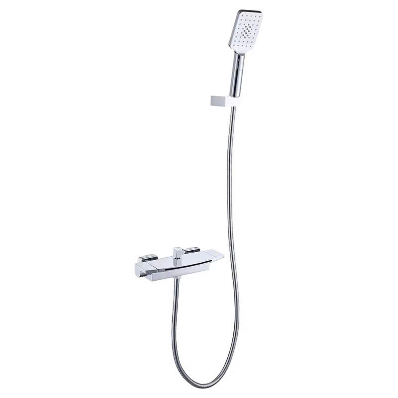 Sen tắm nhiệt độ mạ màu vàng hồng Rose gold Miken MKS- 8025RG - Image 5
