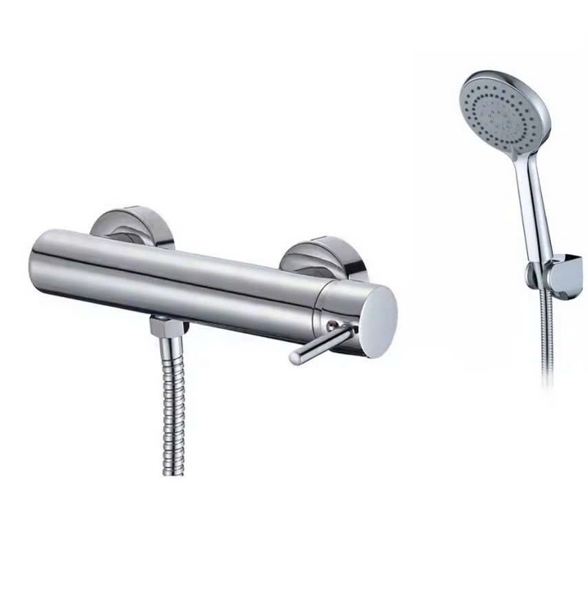 Sen tắm nhiệt độ mạ màu vàng hồng Rose gold Miken MKS- 8025RG - Image 6