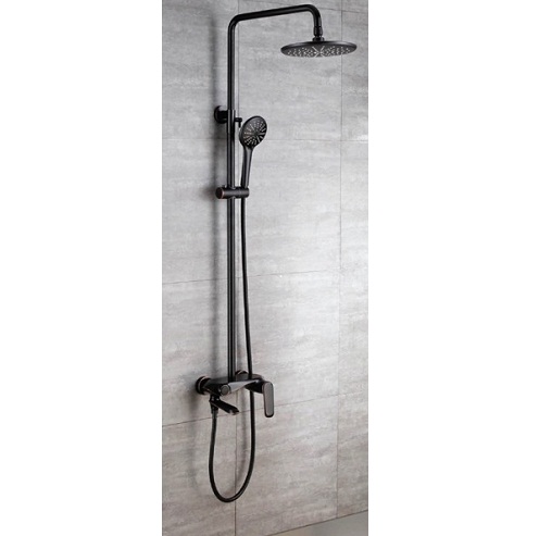Sen tắm nóng lạnh âm tường màu đen HI05019A (Bát sen 71x43cm) - Image 3