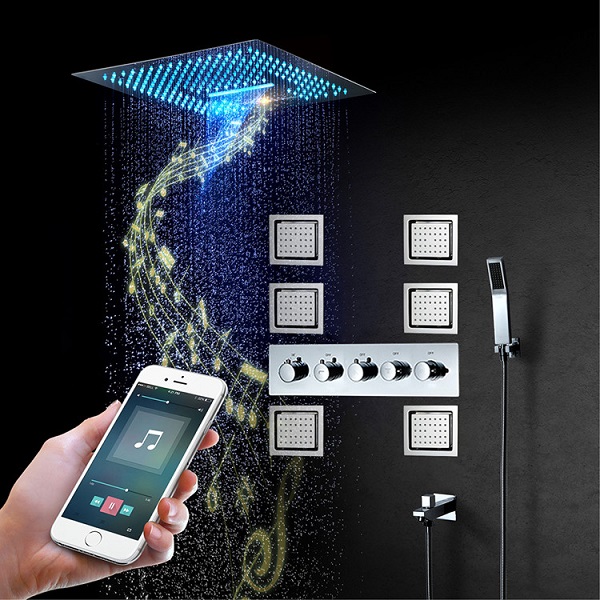 Sen tắm nóng lạnh âm tường Miken HI05081W-6 (Iphone điều khiển) - Đặt hàng 10-15 ngày