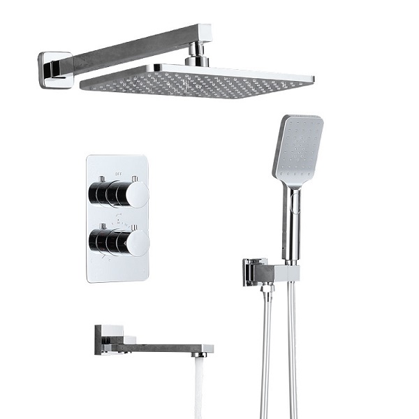 Sen tắm nóng lạnh âm tường nhiệt độ Miken AH223SCR8 ( Bát tường 30x20cm)