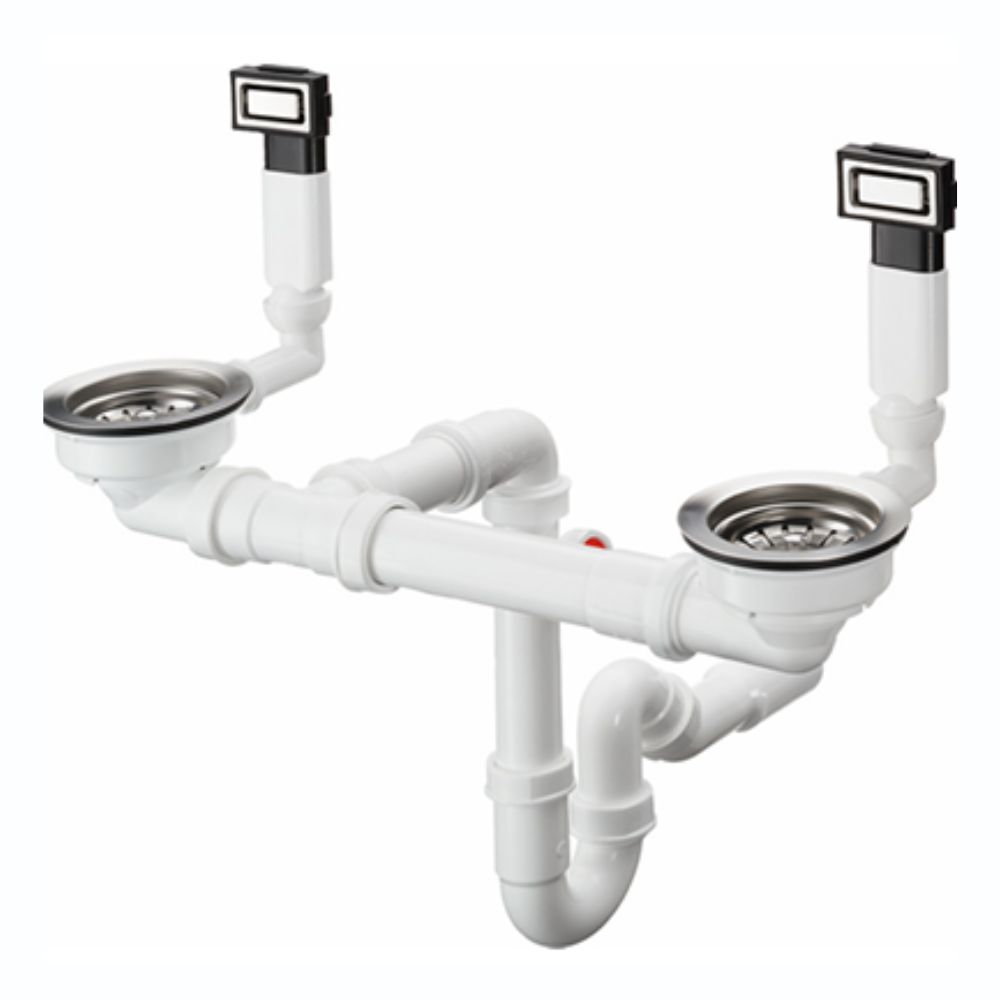 Siphon chậu rửa bát 2 hộc KLUGER KSP-302 - Image 4