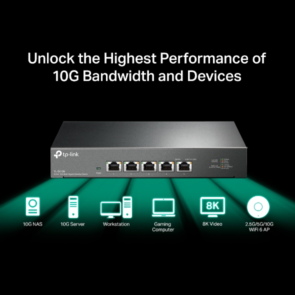 Switch 5 cổng 10G TP-LINK TL-SX105 - Image 3