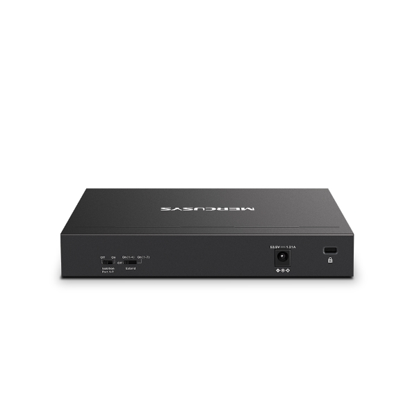 Switch chia mạng Mercusys MS108GP Gigabit 8 Cổng với 7 cổng PoE+ - Image 3