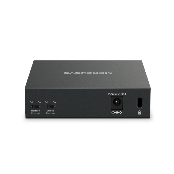 Switch Để Bàn 5 Cổng Gigabit với 4 Cổng PoE+ Mercusys MS105GP - Image 2