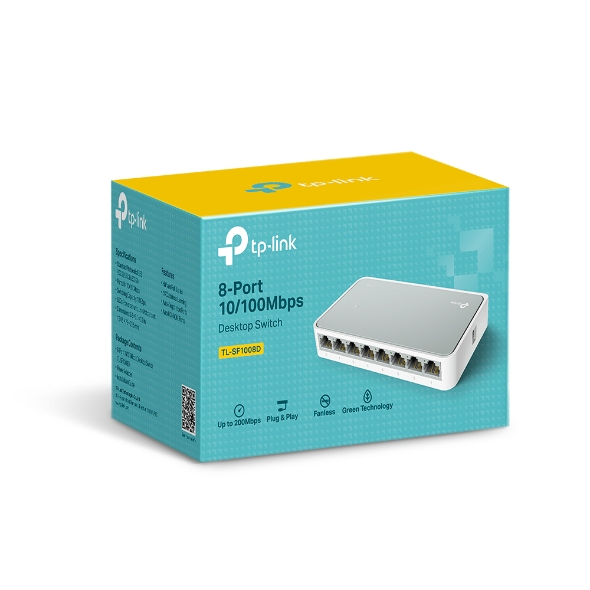 Bộ Chia Tín Hiệu Để Bàn 8 Cổng 10/100Mbps TP-Link TL-SF1008D - Image 2