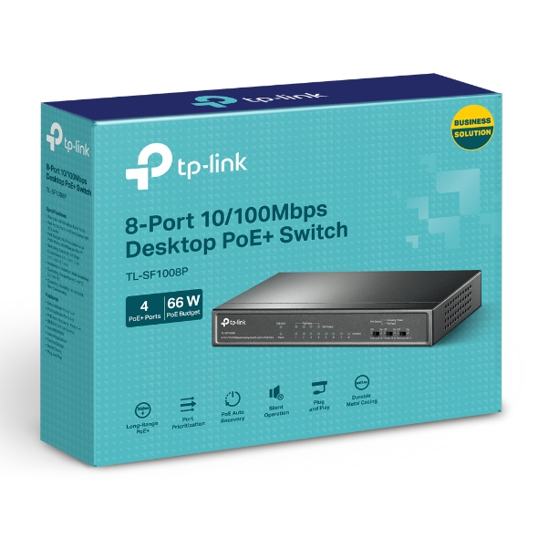 Switch TP-Link TL-SF1008P 8 port - Image 4