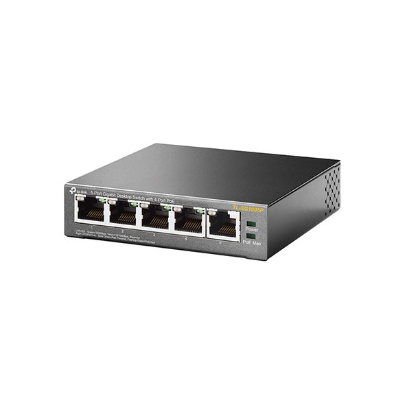 Switch TP-Link TL-SG1005P 5-Port 04 cổng POE + tốc độ Gigabit - Image 2
