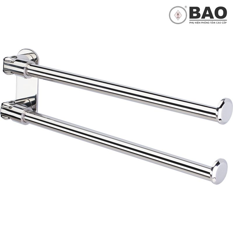 Thanh treo khăn tắm đôi BAO BN140 (290x35x70mm)