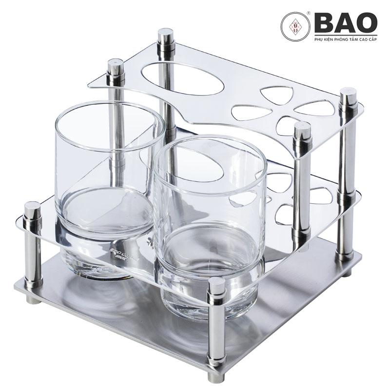 Thanh vắt khăn đôi BAO M5-501 (600x110x45mm) - Image 3