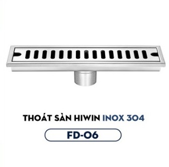 Thoát sàn outdoor Hiwin FD-06 (Inox 304-mờ)
