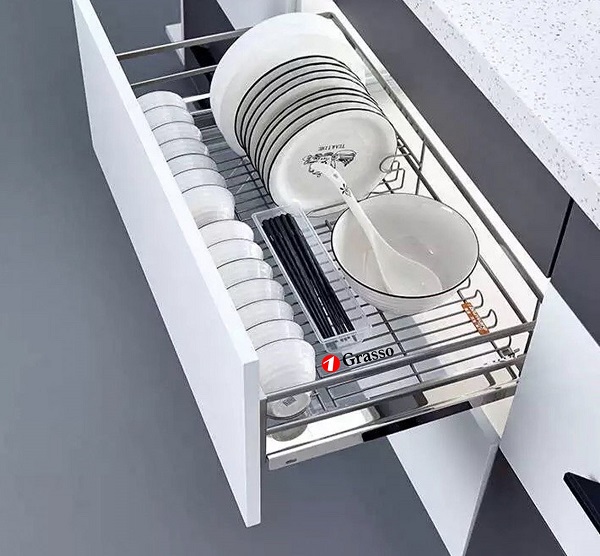 Thùng gạo âm tủ Grasso TG3003 - Image 3