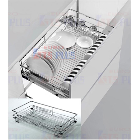 Thùng rác đôi âm tủ Eurokit HF30A - Image 4