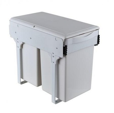 Thùng rác inox Ecolife ECO 105 (20L-290x455mm) - Image 3