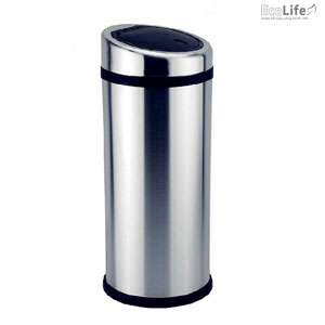 Thùng rác inox Ecolife ECO 112 (30L-315x695mm)