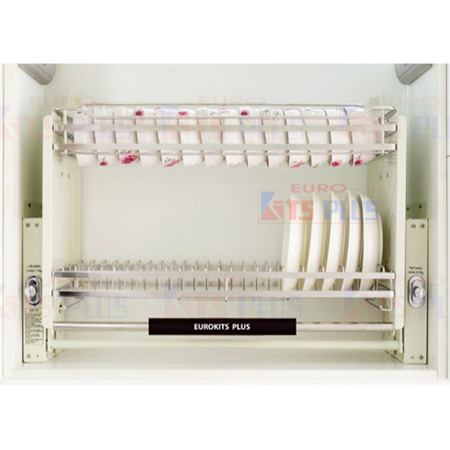 Thùng rác inox tròn gắn cánh Eurokit DF.08L - Image 4
