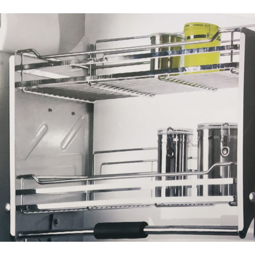Thùng rác inox tròn gắn cánh Eurokit DF.14L - Image 5