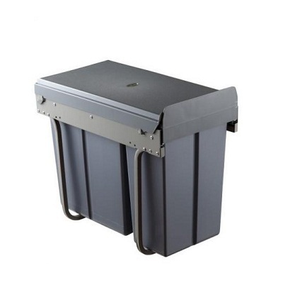 Thùng rác tủ bếp Ecolife ECO B03 (10L+20L-480x260x410mm)