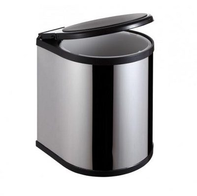 Thùng rác tủ bếp Ecolife ECO B04 (22L-452x250x365mm) - Image 4