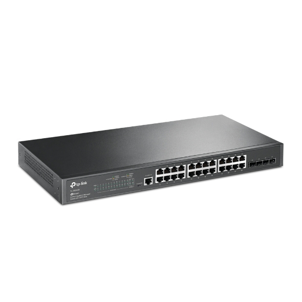 Thiết bị chia mạng TP-Link TL-SG3428 JetStream 24-Port Gigabit L2 Managed Switch with 4 SFP Slots - Image 2