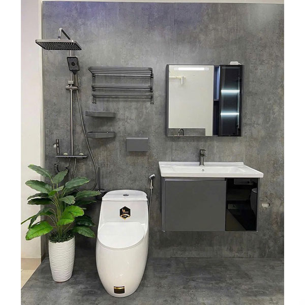 Trọn bộ thiết bị vệ sinh phòng tắm chất lượng cao Miken CB0008 - Image 4