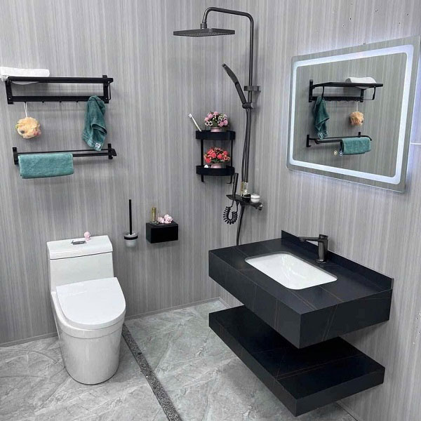 Trọn bộ thiết bị vệ sinh phòng tắm chất lượng cao Miken CB0009 - Image 3