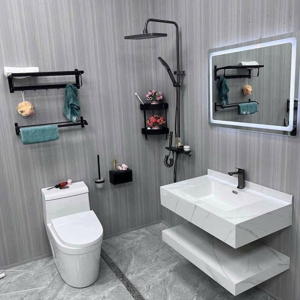 Trọn bộ thiết bị vệ sinh phòng tắm chất lượng cao Miken CB0010 - Image 5