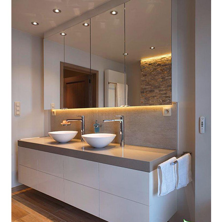 Tủ chậu lavabo may đo nhựa Picomat HMT-116 (Tự chọn kích thước)